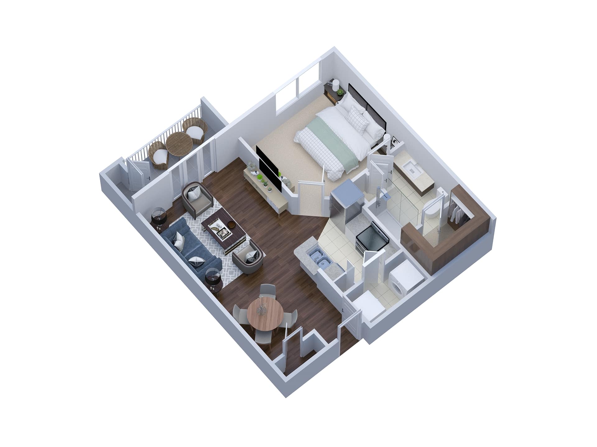 Jardin - senior living floor plan